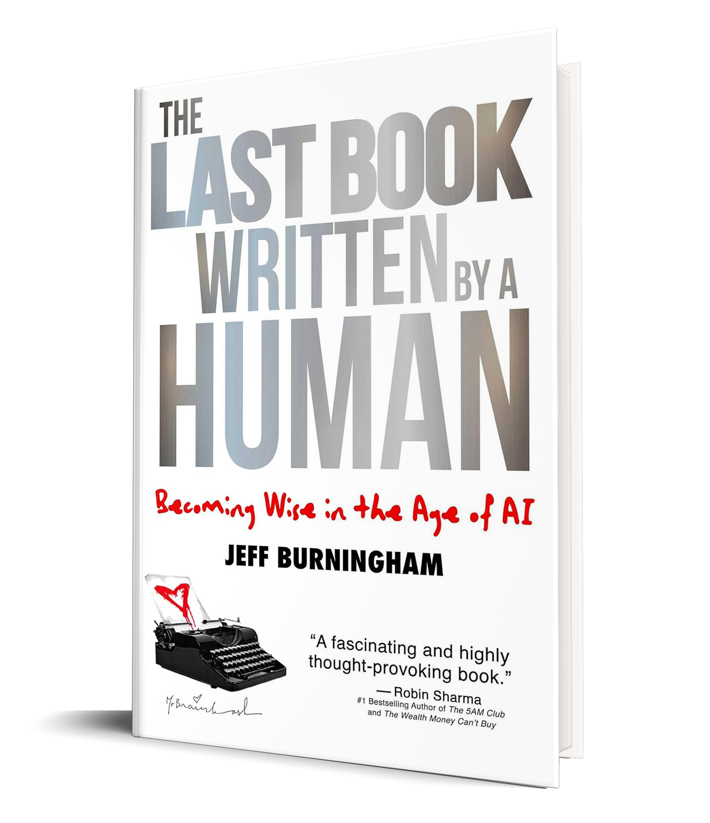 The Last Book Written by a Human - Book Donation